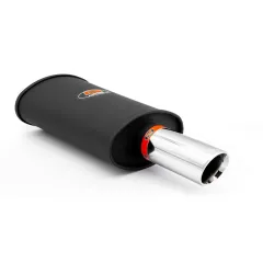 Tłumik końcowy RM114 330mm wejście 50mm / 2 cale RM Motors największy sklep tuningowy w Polsce!