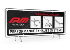 Banner RMG9 z logo RM Motors 3x1 RM-Motors największy sklep tuningowy w Polsce!