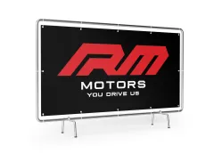 Banner z logo RM Motors 2x1 RM-Motors największy sklep tuningowy w Polsce!