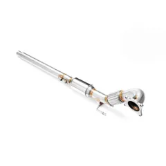 Downpipe Audi A3 8P 1.8/2.0 TFSI FWD + katalizator E3 200 CPSI 76 mm największy sklep tuningowy w Polsce!