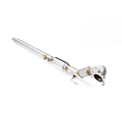 Downpipe Volkswagen Golf VI GTI 2.0 TSI + katalizator Euro 4 100 CPSI 76 mm największy sklep tuningowy w Polsce!