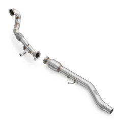 Downpipe Cupra Formentor 2.0 TSI 310 KM AWD OPF z rurą i tłumikiem 89 mm największy sklep tuningowy w Polsce!