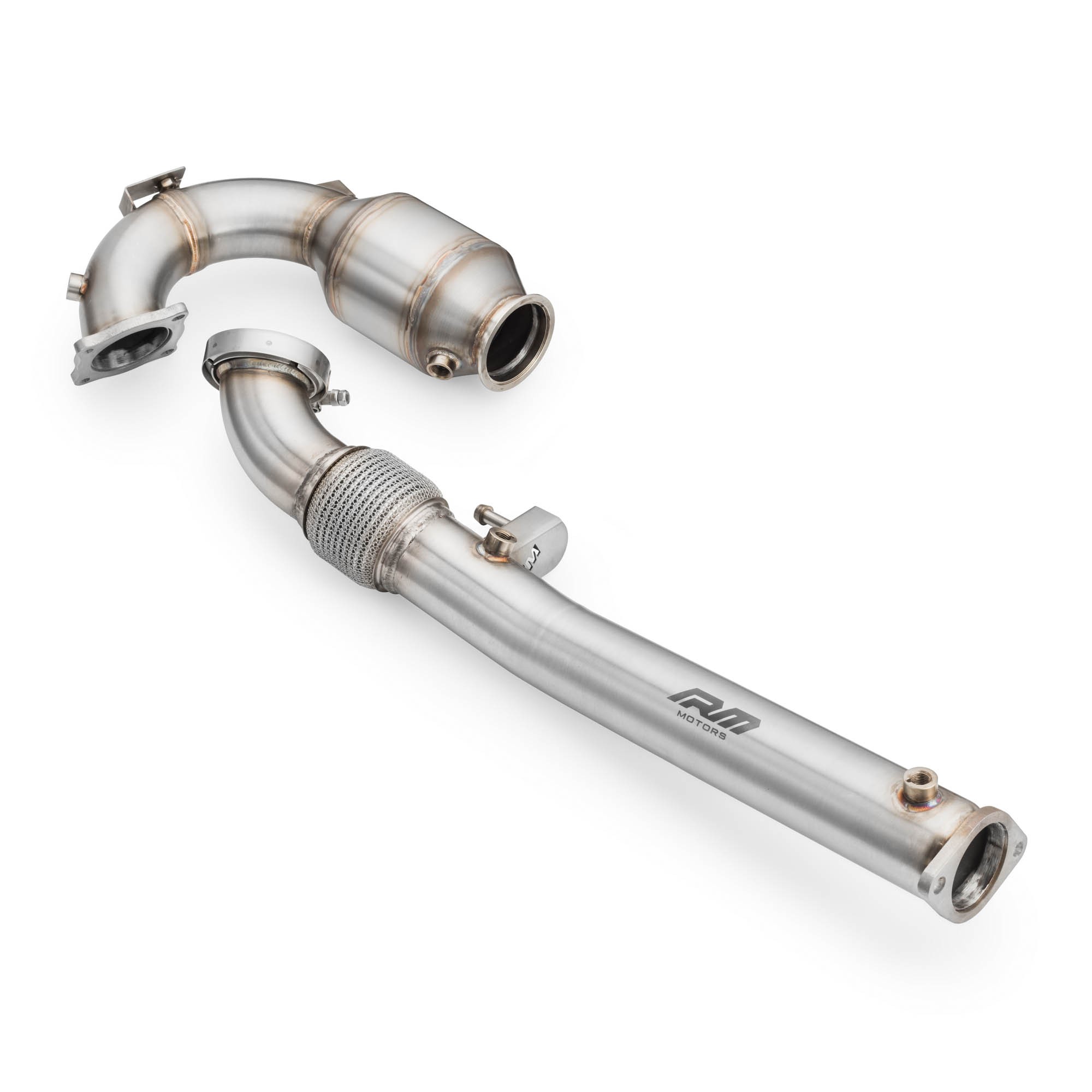 Downpipe Hyundai i20N 1.6 T-GDi + katalizator E6 200 CPSI 76 mm największy sklep tuningowy w Polsce!