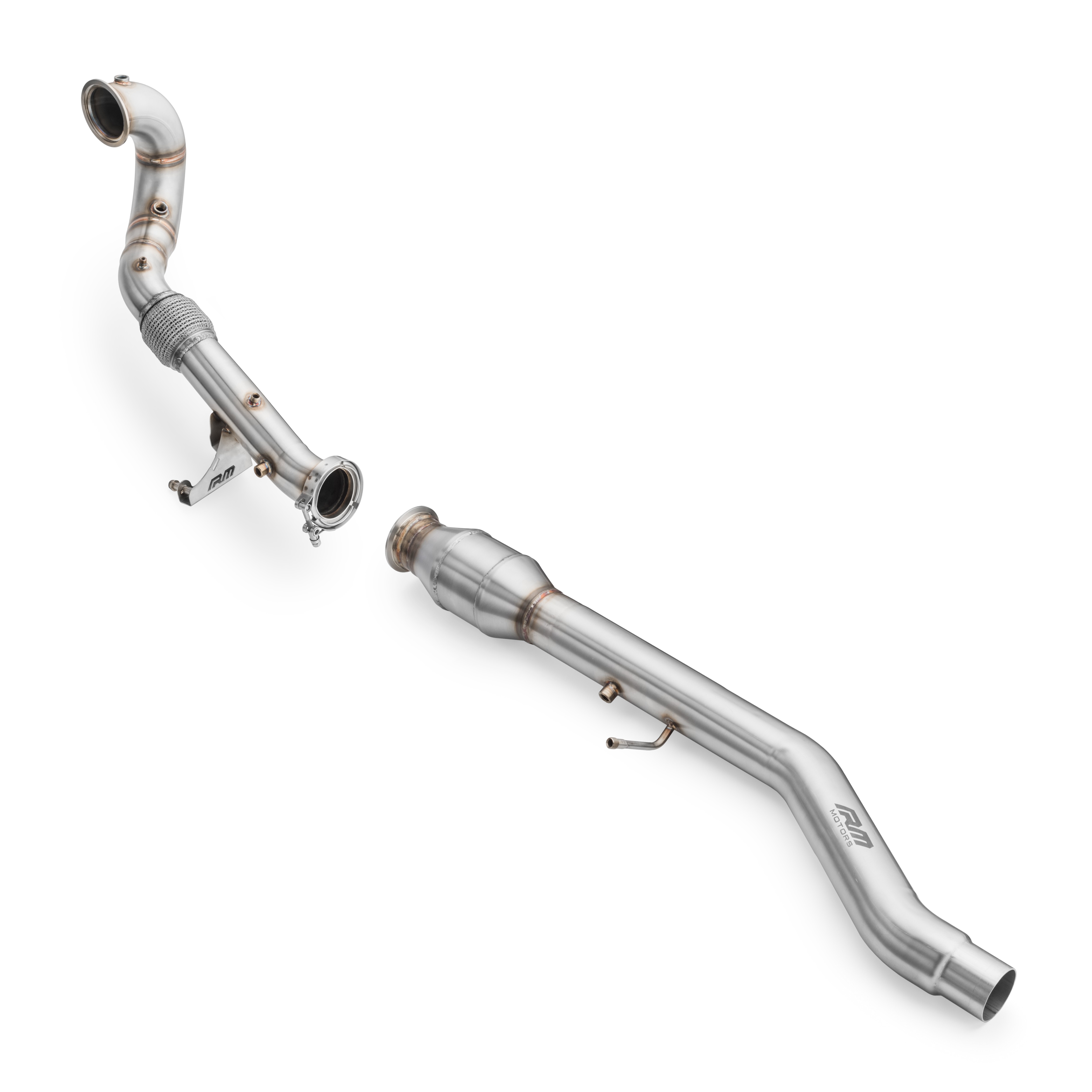 Downpipe Cupra Ateca 2.0 TSI 4Drive OPF z rurą początkową i tłumikiem 89 mm największy sklep tuningowy w Polsce!