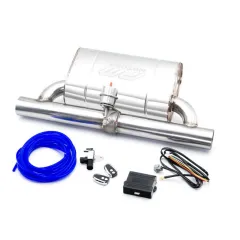 Aktywny tłumik z przepustnicą EVP01 dł. 350 mm wejście 76 mm / 3 cale pneumatyczna RM Motors największy sklep tuningowy w Polsce!