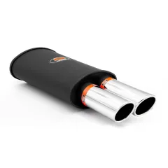 Tłumik końcowy RM211 dł. 330 mm wejście 50 mm / 2 cale RM Motors największy sklep tuningowy w Polsce!