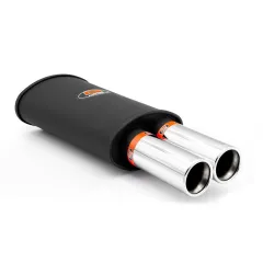 Tłumik końcowy RM212 dł. 330 mm wejście 63,5 mm / 2,5 cala RM Motors największy sklep tuningowy w Polsce!