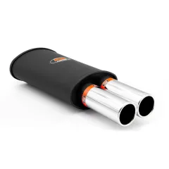 Tłumik końcowy RM216 dł. 330 mm wejście 63,5 mm / 2,5 cala RM Motors największy sklep tuningowy w Polsce!