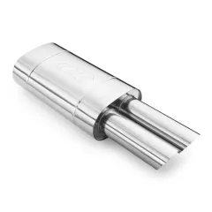Tłumik końcowy E105 400mm 76mm / 3 cale (+ przetłoczenie) RM Motors największy sklep tuningowy w Polsce!