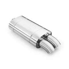Tłumik końcowy E104 dł. 400 mm wejście 70 mm / 2,75 cala RM Motors największy sklep tuningowy w Polsce!