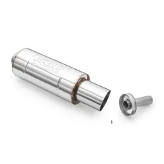 Tłumik końcowy TOK2 dł. 350mm wejście 76mm / 3 cale RM Motors największy sklep tuningowy w Polsce!