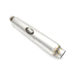 Sportowy Tłumik Przelotowy RM04 63,5mm 2.5 cala dł.400mm RM-Motors największy sklep tuningowy w Polsce!