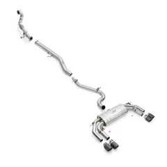 Kompletny układ wydechowy AUDI S3 8Y 2.0 TFSI Sedan Downpipe +rura prosta 3 RM-Motors największy sklep tuningowy w Polsce!
