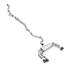 Kompletny układ wydechowy AUDI S3 8Y 2.0 TFSI Sedan Downpipe +rura +tłumik 2 RM-Motors największy sklep tuningowy w Polsce!