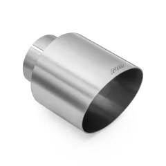 Końcówka wydechu nierdzewna 89 mm montaż 50 mm satynowa skośna RM Motors największy sklep tuningowy w Polsce!