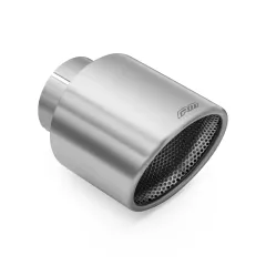 Końcówka wydechu nierdzewna 89 mm montaż 63,5 mm (2.5 cala) skośna RM Motors KSZS/DP największy sklep tuningowy w Polsce!