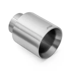 Końcówka wydechu Nierdzewna 101 mm montaż 50 mm (2 cale) satynowa prosta RM Motors największy sklep tuningowy w Polsce!