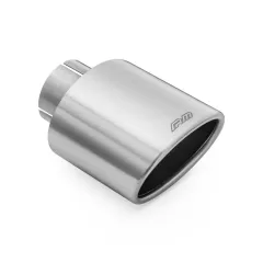 Końcówka wydechu nierdzewna owalna 100x77 mm montaż 51 mm skośna RM Motors największy sklep tuningowy w Polsce!