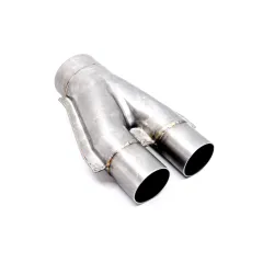Trójnik wydechowy Y-PIPE 76 mm 2x50 mm 95 mm RM-Motors największy sklep tuningowy w Polsce!