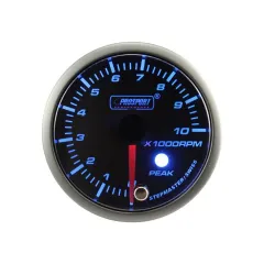 Wskaźnik Prosport Obrotomierz Stepper Motor Peak 52mm Blue największy sklep tuningowy w Polsce!