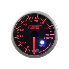 Wskaźnik Prosport Napięcie Stepper Motor Peak 52mm Amber największy sklep tuningowy w Polsce!