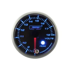 Wskaźnik Prosport Napięcie Stepper Motor Peak 52mm Blue największy sklep tuningowy w Polsce!
