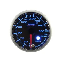 Wskaźnik Prosport temperatura oleju Stepper Motor Peak 52mm Blue największy sklep tuningowy w Polsce!