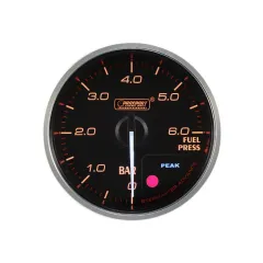 Wskaźnik Prosport Premium ciśnienie paliwa 60mm Amber największy sklep tuningowy w Polsce!