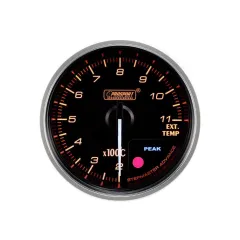 Wskaźnik Prosport Premium EGT 60mm Amber największy sklep tuningowy w Polsce!