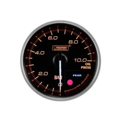 Wskaźnik Prosport Premium ciśnienie oleju 52mm Amber największy sklep tuningowy w Polsce!