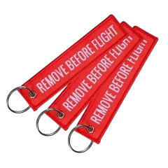 Brelok zawieszka REMOVE BEFORE FLIGHT Czerwona największy sklep tuningowy w Polsce!