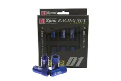 Kute nakrętki D1Spec HEX Alu M12X1,25 Niebieskie największy sklep tuningowy w Polsce!