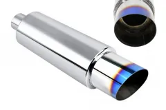 Tłumik Końcowy TurboWorks 89mm wejście 51mm (2 cale) Burn największy sklep tuningowy w Polsce!