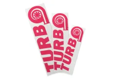 Naklejka TurboWorks Fioletowo-Biała 60cm największy sklep tuningowy w Polsce!