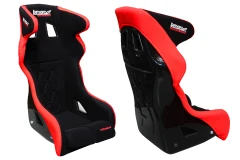 Fotel Sportowy Bimarco Hamer PRO Welur Red-Black FIA