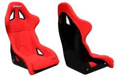 Fotel Sportowy Bimarco Cobra PRO Welur Red FIA