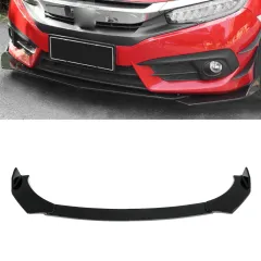 Uniwersalny splitter dokładka Honda Czarny Połysk V19 największy sklep tuningowy w Polsce!