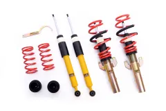Zawieszenie gwintowane MTS Gold Street Seat Skoda VW CORDOBA IBIZA III FABIA I FABIA I Combi FABIA I sedan FABIA II FABIA II Combi FOX liftback POLO POLO IV sedan Sedan Liftback Kombi MTS Technik największy sklep tuningowy w Polsce!