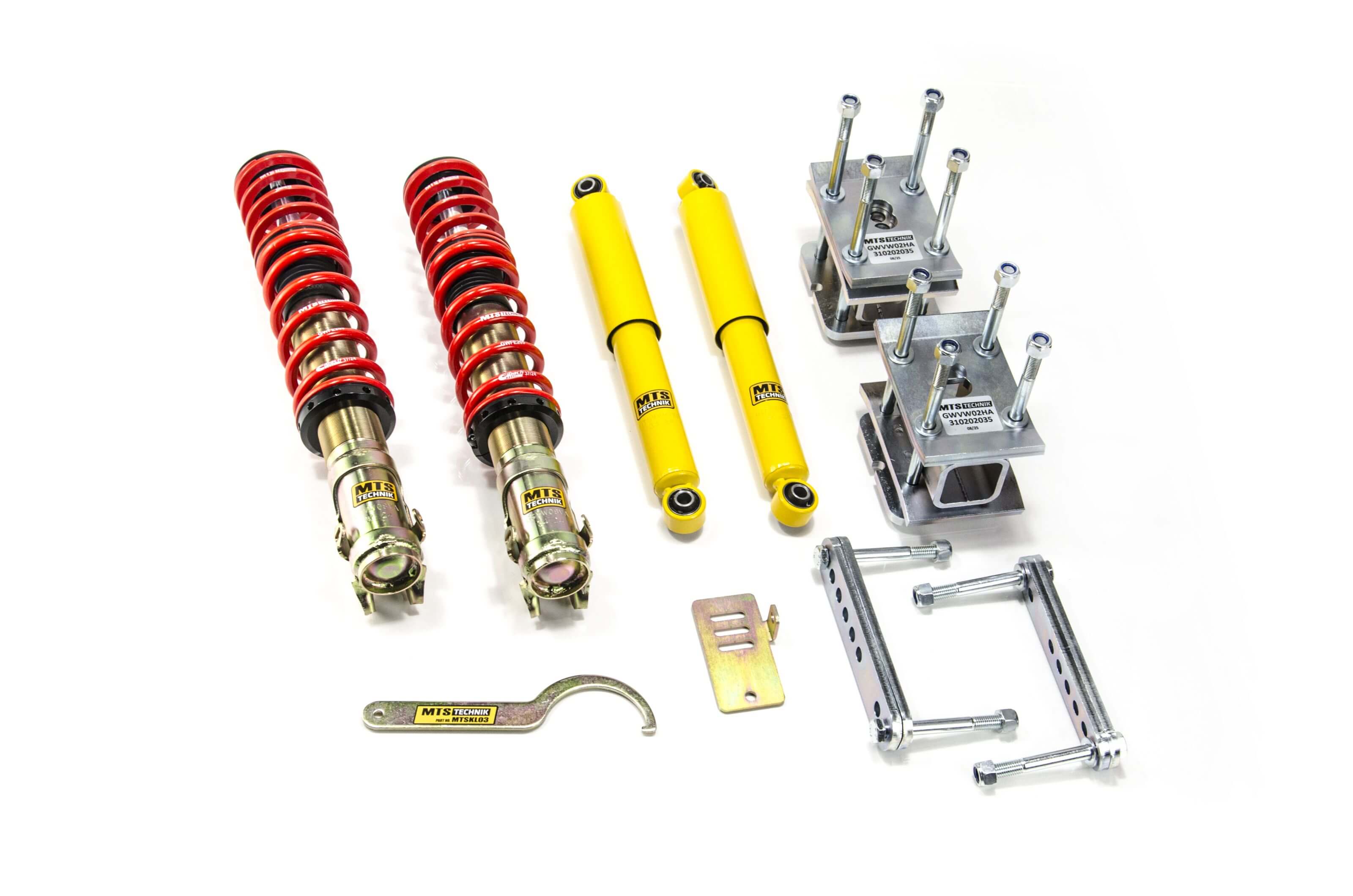 Zawieszenie gwintowane MTS Gold Street Seat VW INCA (6K) CADDY II Furgon/minivan (9K9A) Furgon / Kombi Furgon / Minivan MTS Technik największy sklep tuningowy w Polsce!