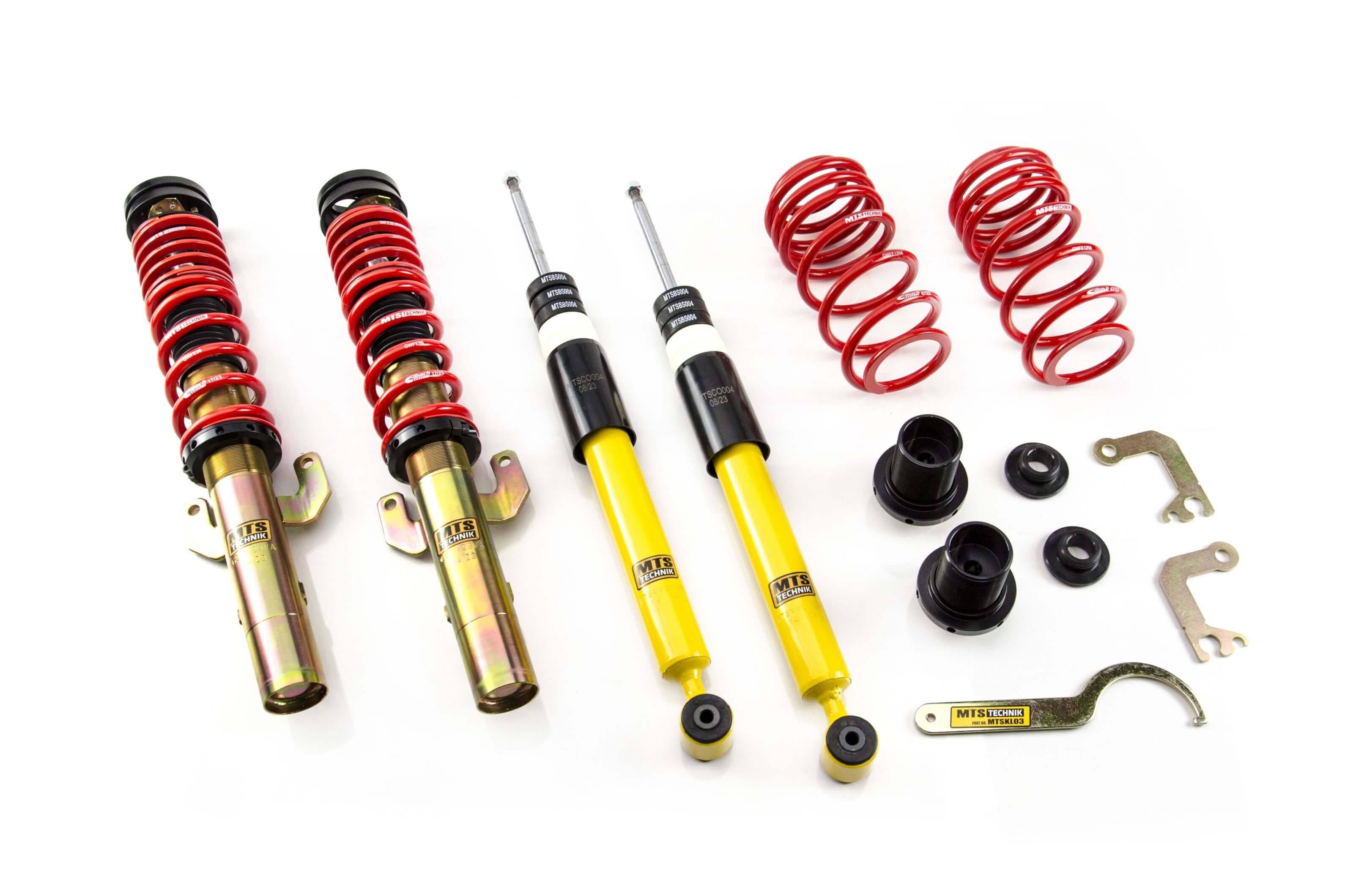 Zawieszenie gwintowane MTS Gold Street Audi Seat Skoda VW A1 A1 Sportback IBIZA IV IBIZA IV SC IBIZA IV ST FABIA II FABIA II Combi FABIA III FABIA III Kombi POLO V Liftback Coupe Kombi MTS Technik największy sklep tuningowy w Polsce!