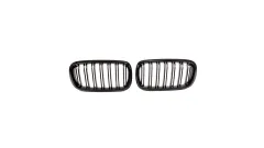 Grill sportowy podwójne żeberka Gloss Black BMW X5 F15 F85 X6 F16 F86 2013-2018 największy sklep tuningowy w Polsce!