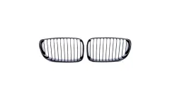Grill sportowy pojedyncze żeberka Gloss Black BMW 1 E81 E82 E87 E88 Facelift 2007-2011 największy sklep tuningowy w Polsce!