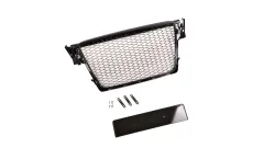 Grill sportowy Gloss Black z PDC  AUDI A4 B8 (8K) Sedan Avant przed liftem 2008-2012 największy sklep tuningowy w Polsce!