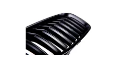 Grill sportowy pojedyncze żeberka Matt Black BMW 6 F13 F12 F06 2011-2018 największy sklep tuningowy w Polsce!