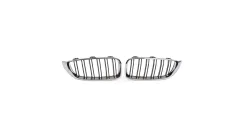 Grill sportowy podwójne żeberka Chrome & Black BMW 4 F32 F82 F33 F83 F36 Gran 2013-2021 największy sklep tuningowy w Polsce!