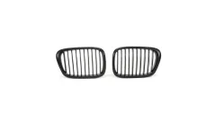Grill sportowy pojedyncze żeberka Matt Black BMW 5 E39 1995-2003 największy sklep tuningowy w Polsce!