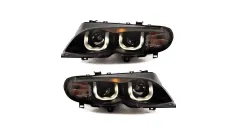 Zestaw Lamp Halogenowych Black BMW 3 E46 Facelift 2001-2005 największy sklep tuningowy w Polsce!