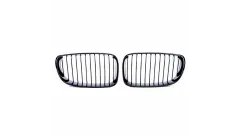 Grill sportowy pojedyncze żeberka Matt Black BMW 1 E81 E82 E87 E88 Facelift 2007-2011 największy sklep tuningowy w Polsce!
