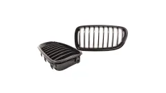 Grill sportowy pojedyncze żeberka Gloss Black BMW 5 F10 F11 2010-2018 największy sklep tuningowy w Polsce!
