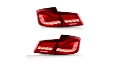 Zestaw Lamp Tylnych Dynamic LED Red BMW 5 F10 2010-2017 największy sklep tuningowy w Polsce!